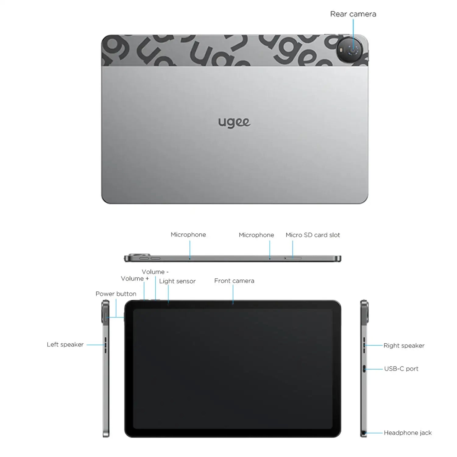 ugee 10,36" Fun-Zeichenblock UT2