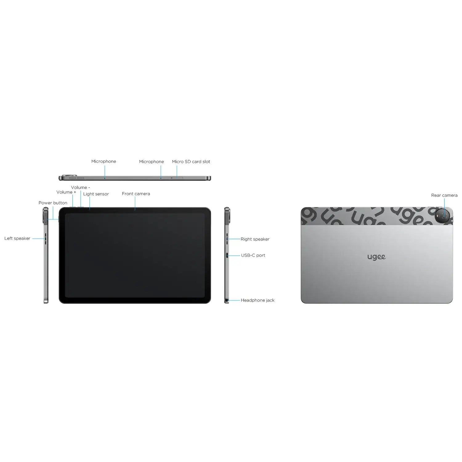 ugee 10,36" Fun-Zeichenblock UT2